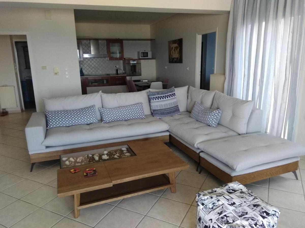 Luxury Seaview Apartment By The Sea Saronida Εξωτερικό φωτογραφία